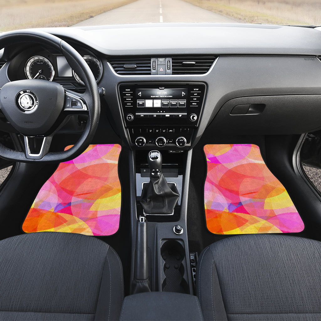 Colorful Abstract Car Floor Mats