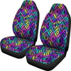 Neon Ethnic Car Seat Covers