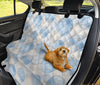 Abstract Circles Car Back Seat Pet Cover