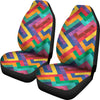 Colorful Abstract Car Seat Covers