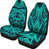 Light Green Tribal Polynesian Car seat Covers