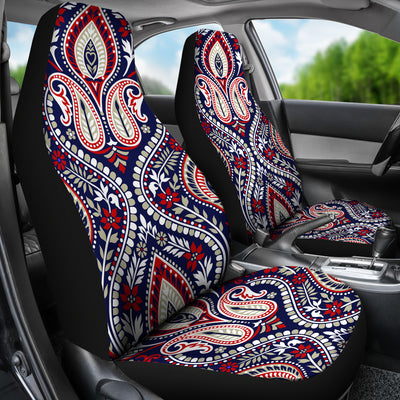 Red Elegant Decor Car Seat Covers