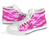 Pink Camouflage High Top Shoes