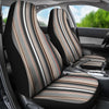 Brown Stripes Car Seat Covers