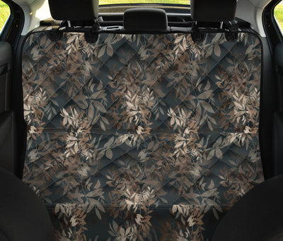 Green Leaves Car Back Seat Pet Cover