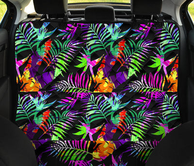 Colorful Plants Car Back Seat Pet Cover