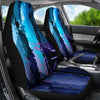 Blue Abstract 2 Car Seat Covers