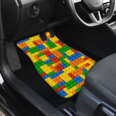 Colorful Lego Car Floor Mats