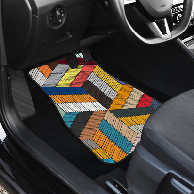 Colorful Plants Car Floor Mats