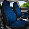 Blue Grunge Car Seat Covers