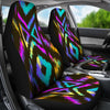 Neon Tribal Pattern Car Seat Covers