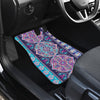 Blue Purple Persian Print Car Floor Mats