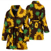 Womens Sunflowers Bath Robe