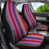 Colorful Rainbow Stripes Car Seat Covers