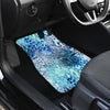 Blue Animal Print Car Floor Mats