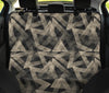 Abstract Zig Zag Car Back Seat Pet Cover