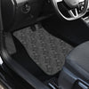 Dark Grey Abstract Pattern Car Floor Mats