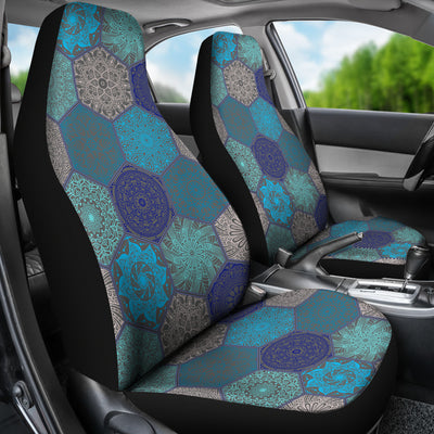 Mandalas Honeycomb Car Seat Covers