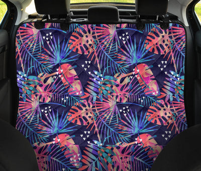 Colorful Plants Car Back Seat Pet Cover