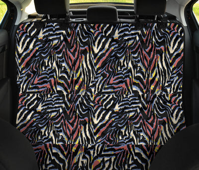 Colorful Animal Print Car Back Seat Pet Cover