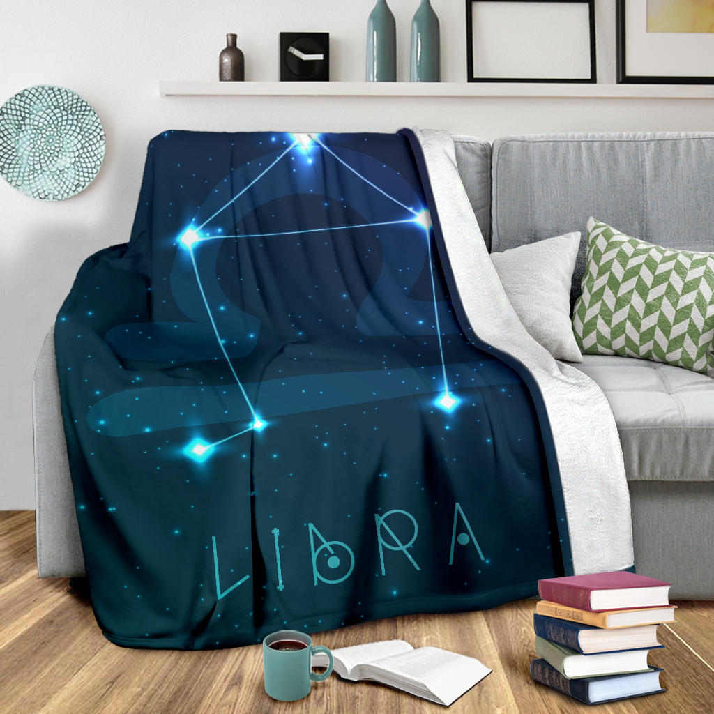 Libra Zodiac Blanket