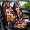 Colorful Flowers Car Seat Covers