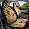 Vintage Piano Musical Notes Car Seat Covers
