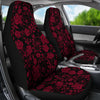 Burgundy Roses Decor Car Seat Covers