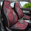 Tribal Leaves Car Seat Covers