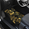 Black & Gold Oriental Car Floor Mats