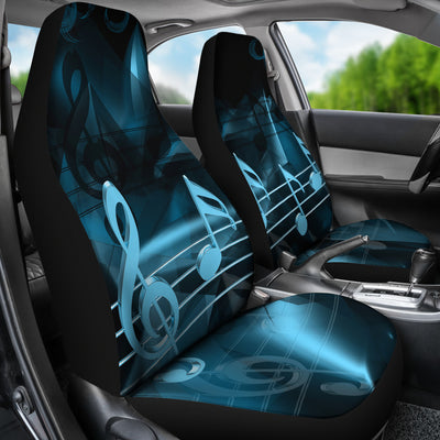 Musical Notes Car Seat Covers