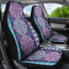 Blue Purple Persian Print Car Seat Covers