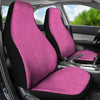 Pink Confetti Print Car Seat Covers