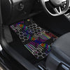 Honeycomb Abstract Car Floor Mats