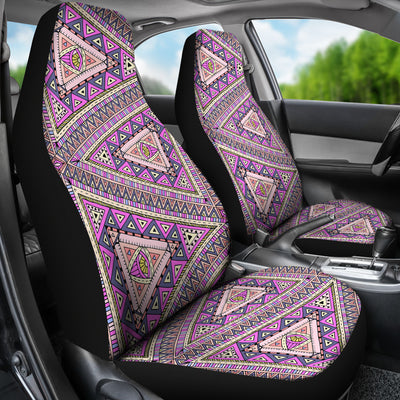 Pink Persian Triangles Pattern Car Seat Covers