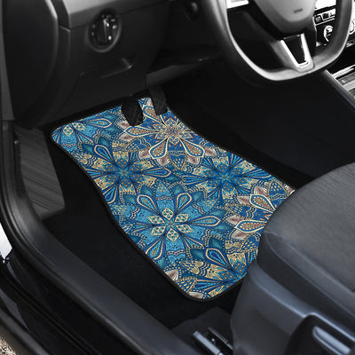 Floral Mandalas Car Floor Mats