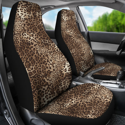Leopard Print Car Seat Covers