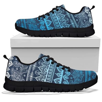 Blue Boho Sneakers