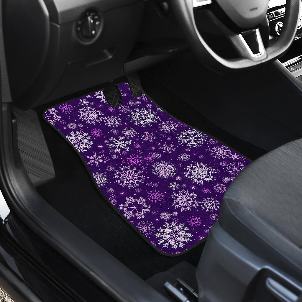 Purple Mandalas Car Floor Mats