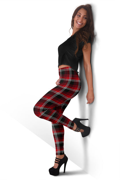 Red Plaid Leggings
