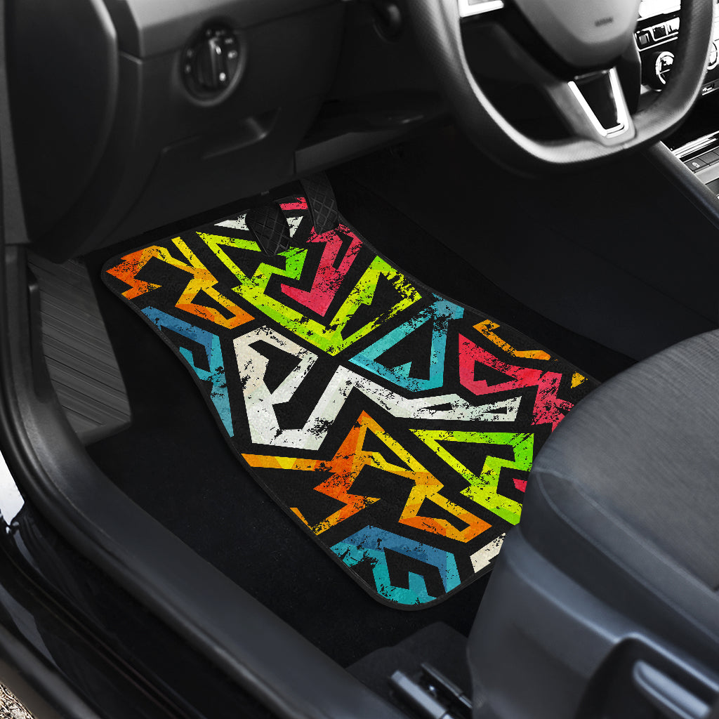 Colorful Abstract Car Floor Mats