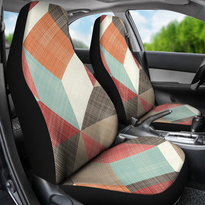 Abstract Diagonal Car Seat Covers