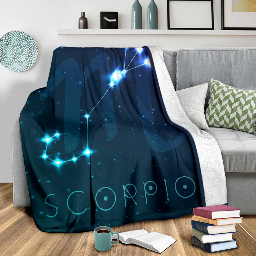 Scorpio Zodiac Blanket