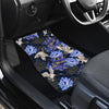 Blue Flowers Car Floor Mats