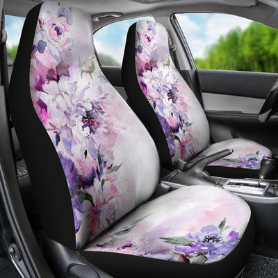 Blue Floral (3) Car Seat Covers