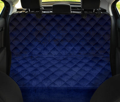 Navy Blue Car Backseat Pet Cover