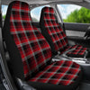 Red Plaid Car Seat Covers