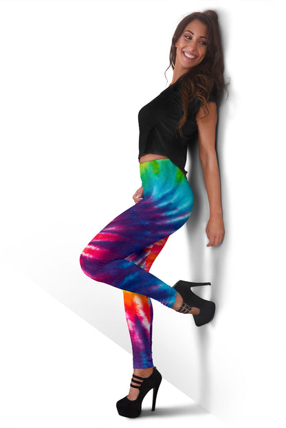 Tie dye Spiral Leggings