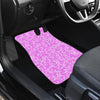 Pink Elegant Decor Car Floor Mats