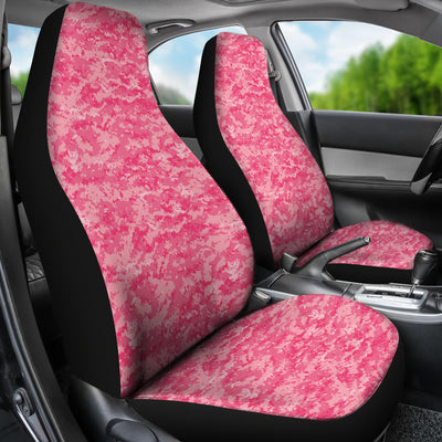 Pink Digital Camouflage Car Seat Covers
